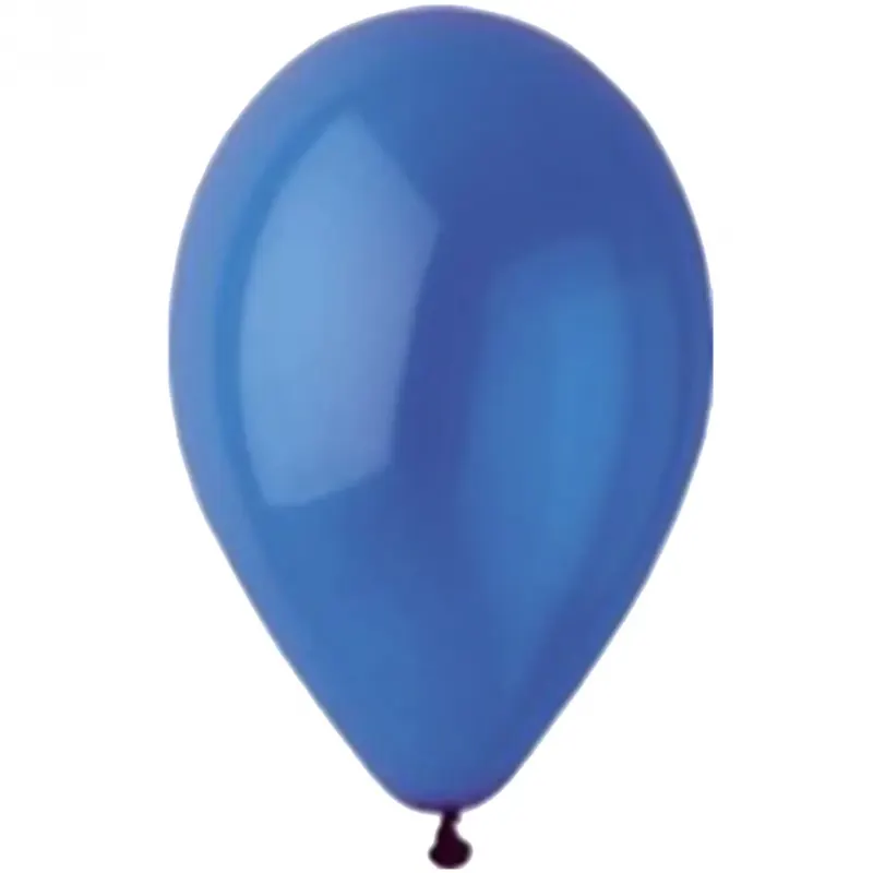 חבילת בלונים בצבע כחול קריסטל