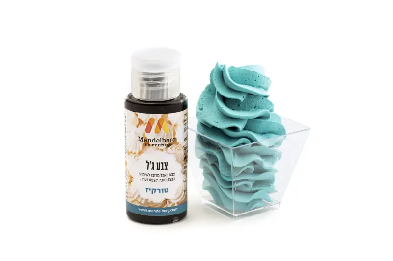 צבע מאכל ג'ל - טורקיז