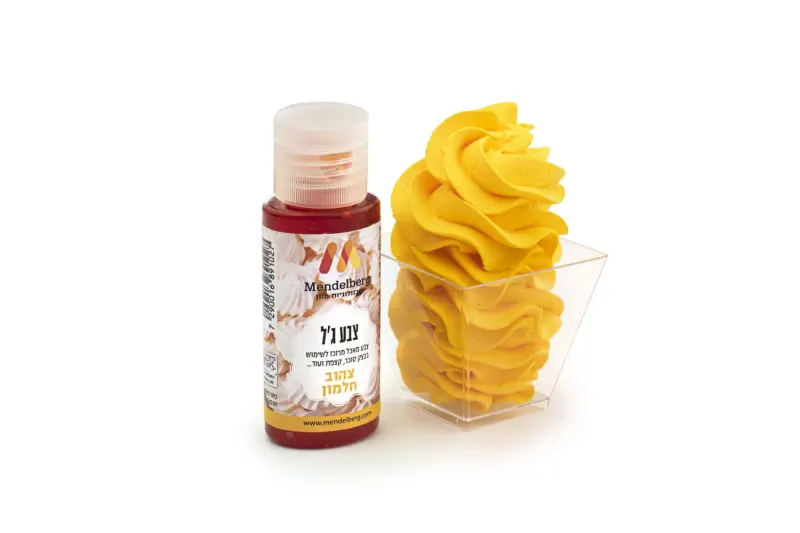 צבע מאכל ג'ל - צהוב חלמון