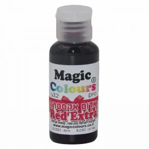 צבע מאכל ג'ל אדום אקסטרה MAGIC COLOURS