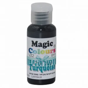 צבע מאכל ג'ל טורקיז MAGIC COLOURS