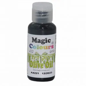 צבע מאכל ג'ל ירוק זית MAGIC COLOURS
