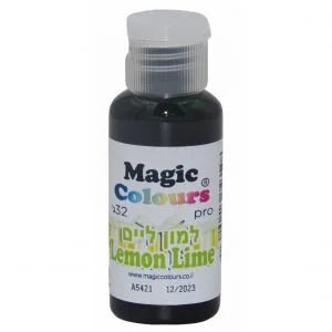צבע מאכל ג'ל למון ליים MAGIC COLOURS