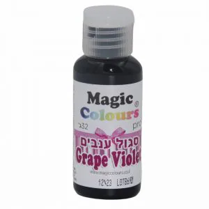 צבע מאכל ג'ל סגול ענבים MAGIC COLOURS