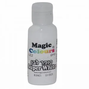 צבע מאכל ג'ל סופר לבן MAGIC COLOURS