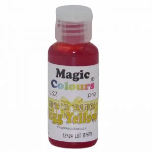 צבע מאכל ג'ל צהוב ביצה MAGIC COLOURS