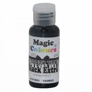 צבע מאכל ג'ל שחור אקסטרה MAGIC COLOURS