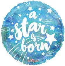 בלון מיילר 18"- A STAR IS BORN