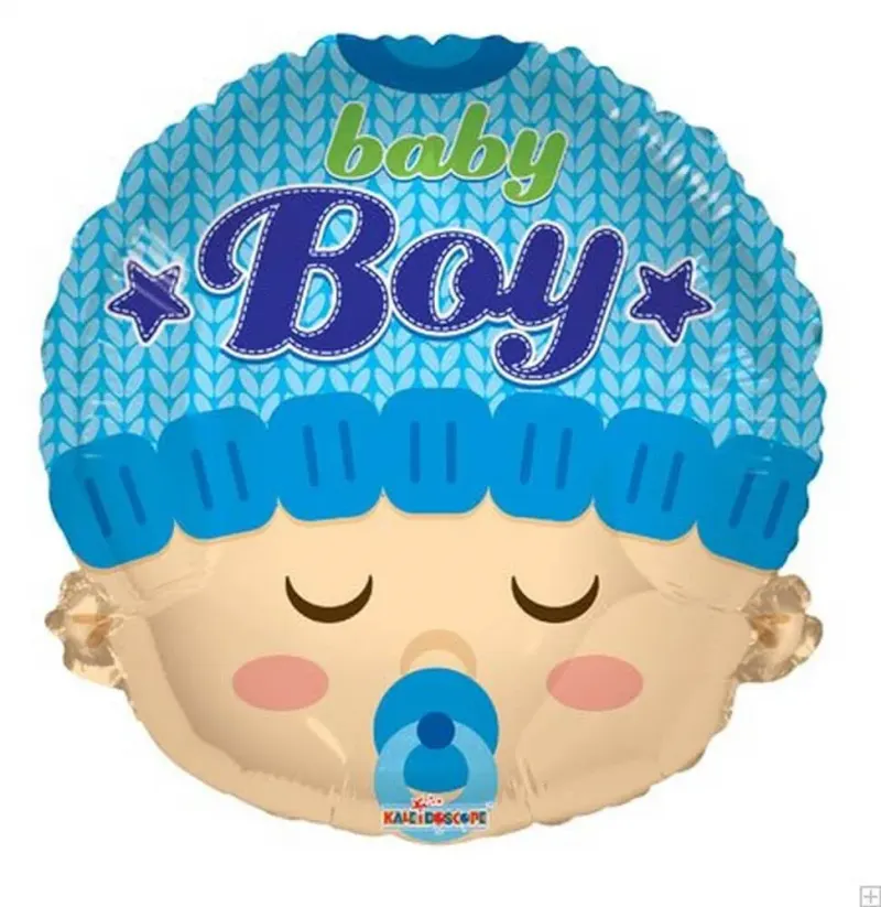 בלון מיילר ראש 18"- BABY BOY