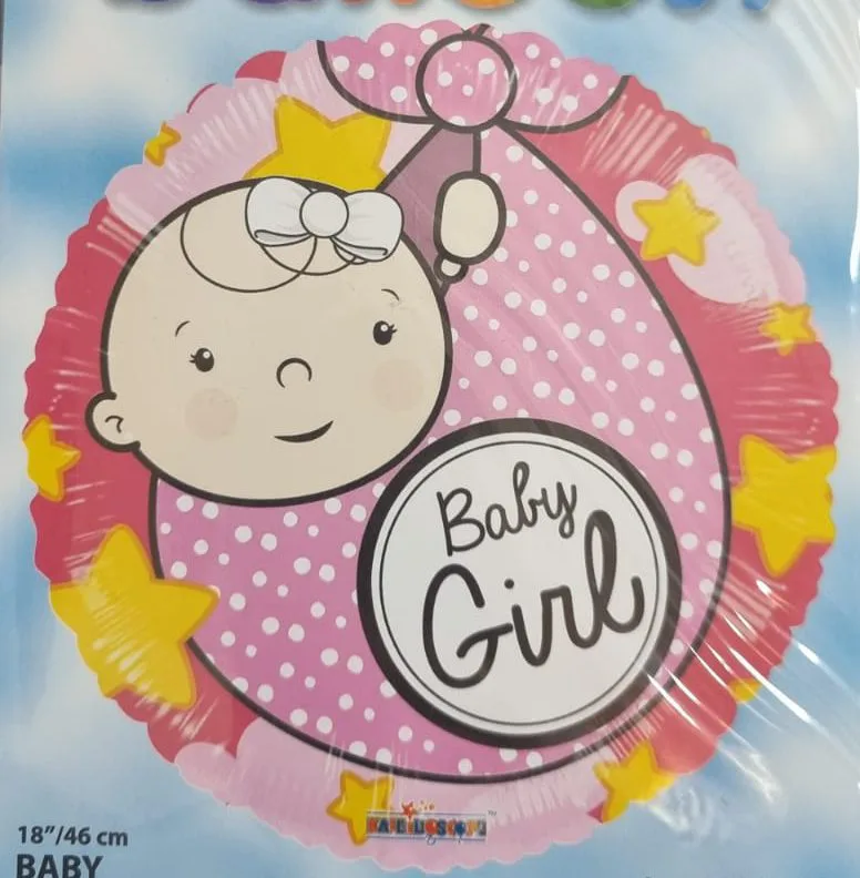 בלון מיילר 18"- BABY GIRL