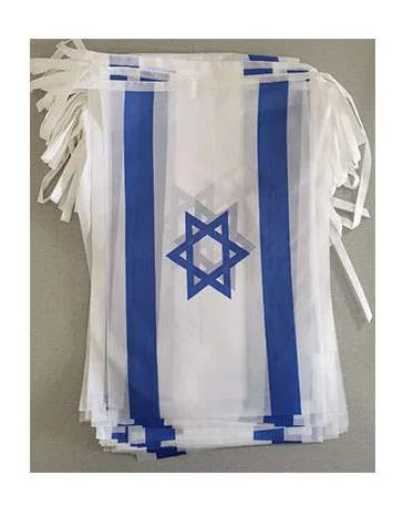 שרשרת דגלים בד 25 מ 28X20