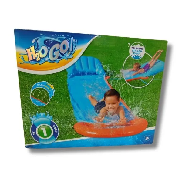 משטח החלקה יחיד Tsunami Splash ramp H20 - GO