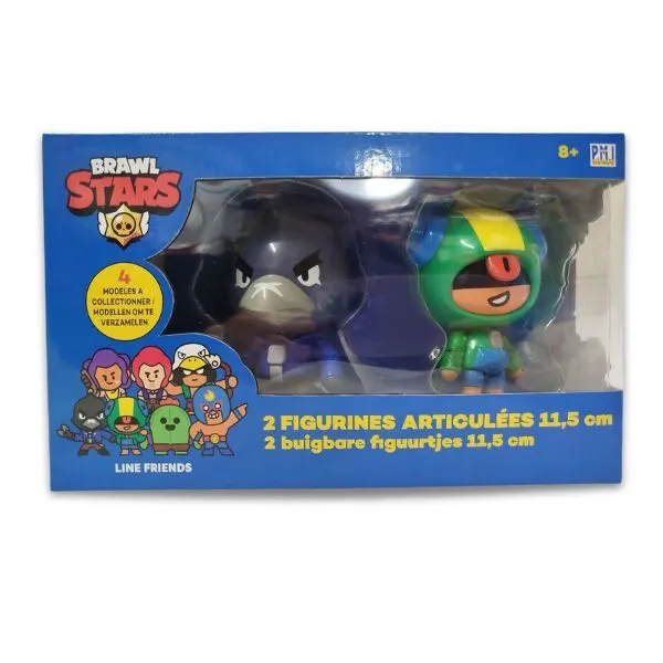 מארז 2 בובות 11.5 ס"מ BRAWL STARS