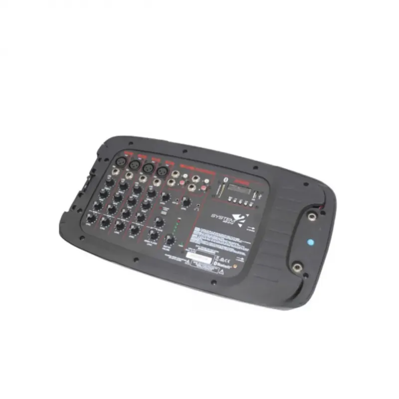 מיקסר מוגבר + Bluetooth + נגן MP3 - עם 6 ערוצים וחיבור מיקרופונים!
