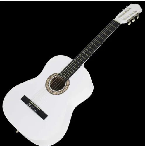 גיטרה קלאסית בצבע לבן דגם - AR C941 WHITE