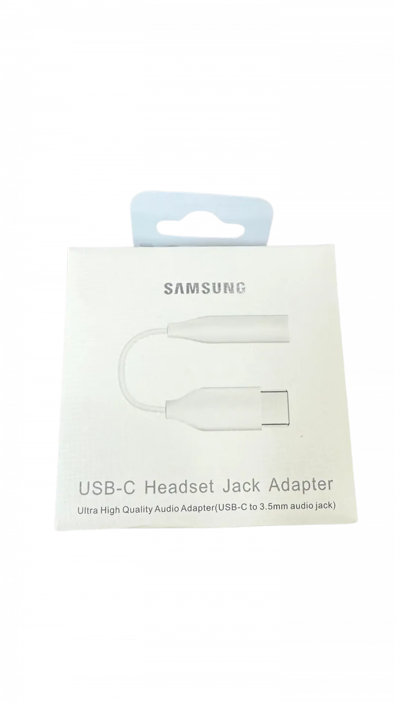 מתאם אוזניות 3.5mm ל Type-C - Samsung
