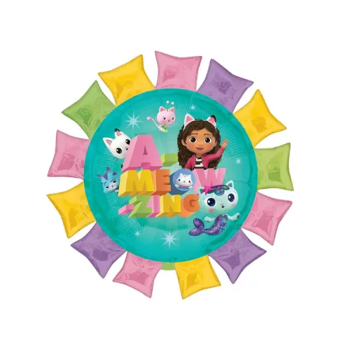 בלון מיילר אנגרם גדול בית הבובות של גבי 26"