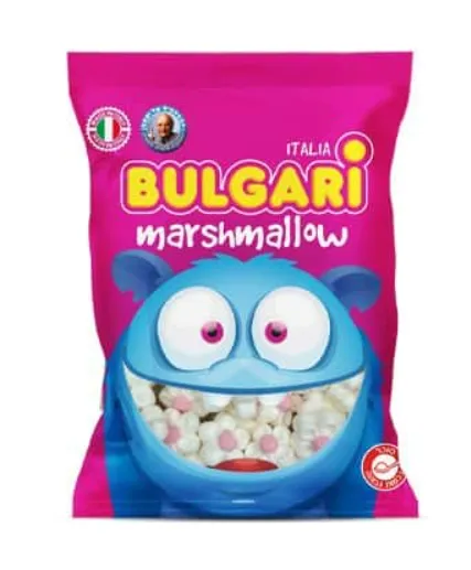 מרשמלו BULGARI פרחים ורוד לבן