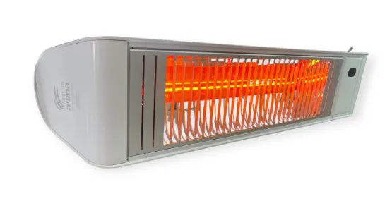 תנור אינפרא אדום כולל שלט | דגם Volcan premium 2000W | לבן מט