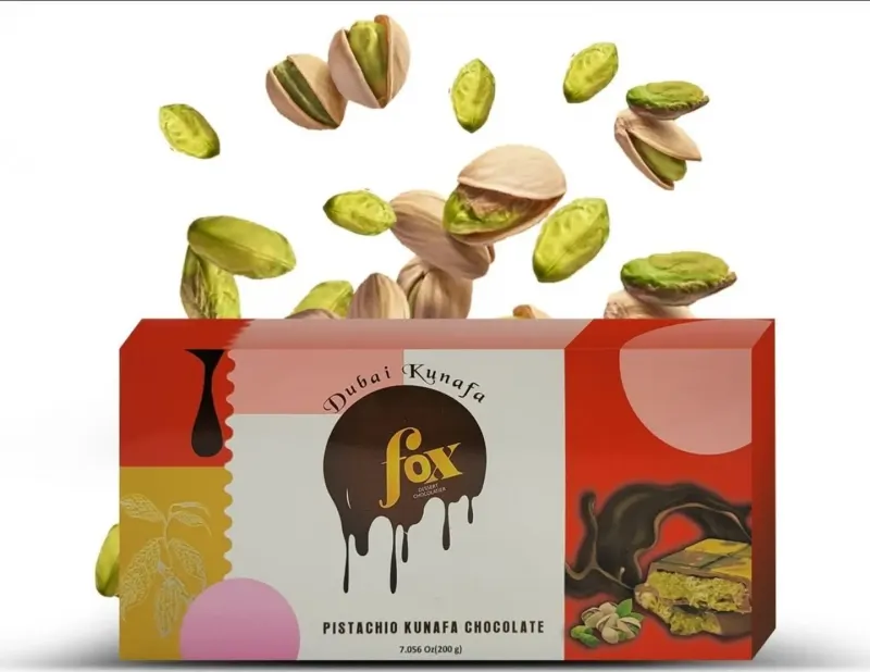 שוקולד דובאי - השוקולד שהטריף את הרשת! 80 גרם
