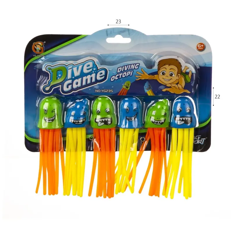 משחק צלילה תמנונים
