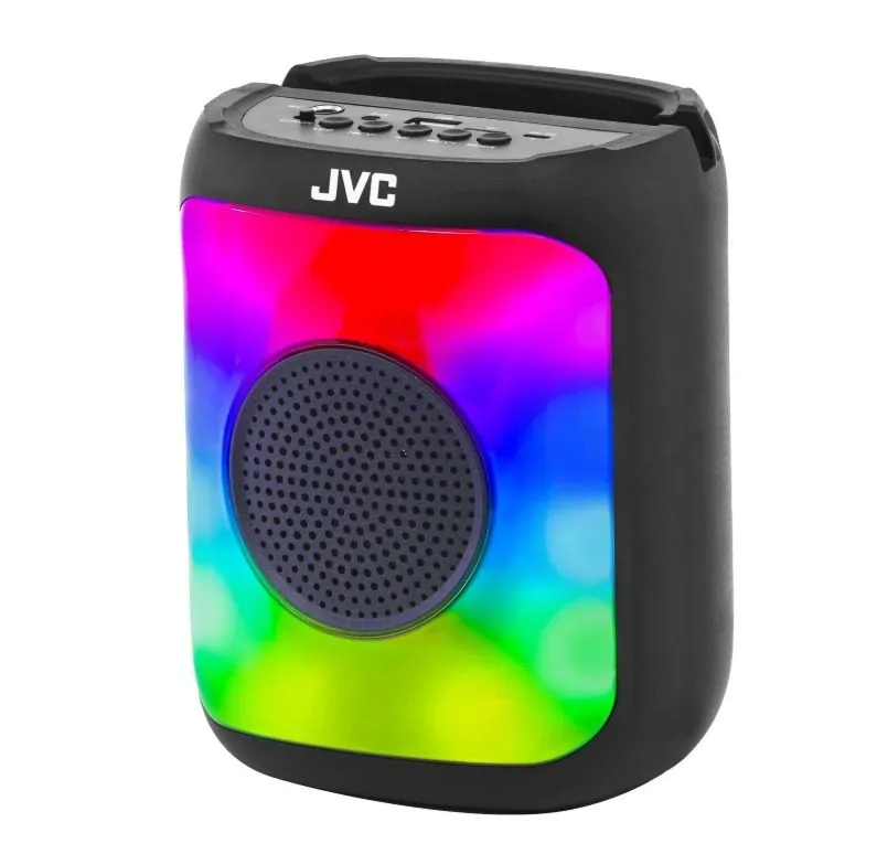רמקול נייד JVC עם תאורה צבעונית