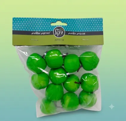 תפוחי קישוט ירוק, 3.5 ס״מ (12 יח׳)