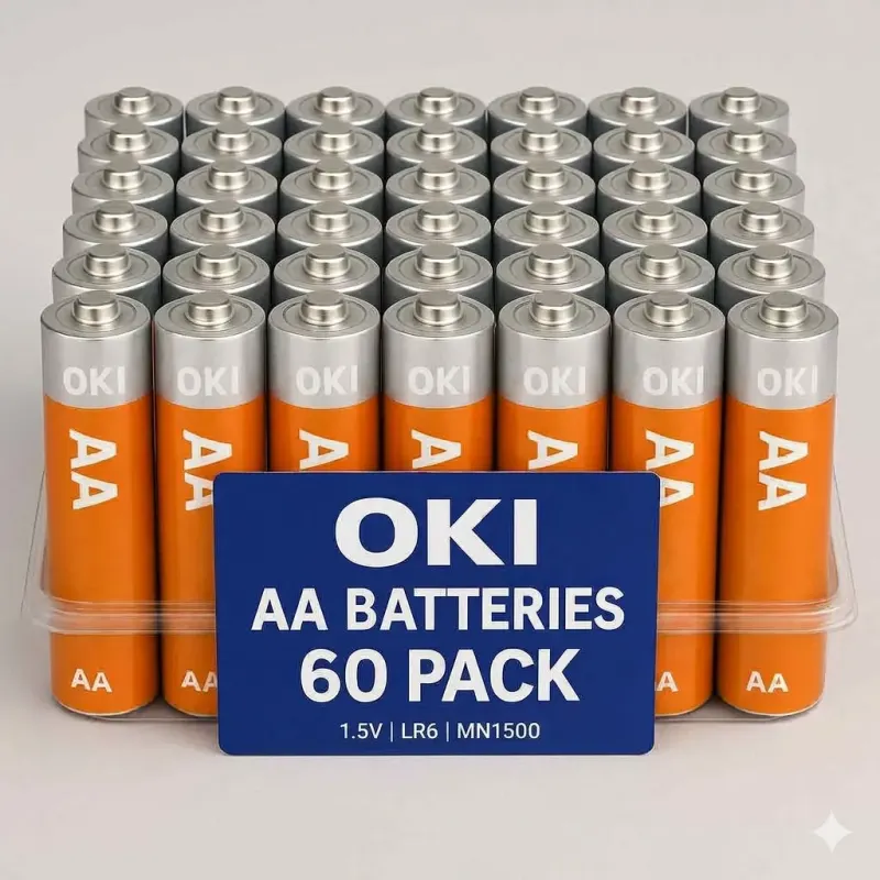 סוללות AA - מארז 60 יחדות
