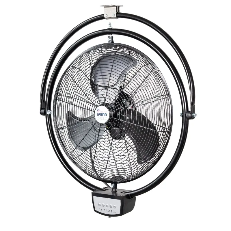 מאוורר קיר 20" מסתובב עם שלט דגם AIR MASTER SFW1A-500BOW-RC