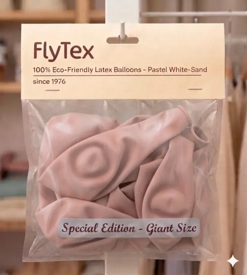 בלונים בצבע פסטל ורוד מאובק – חבילה של 10 יחידות בגודל 18 אינץ