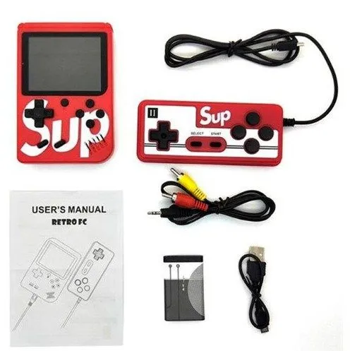 קונסולת רטרו SUP Game Box – עם 400 משחקים קלאסיים ועיצוב נייד