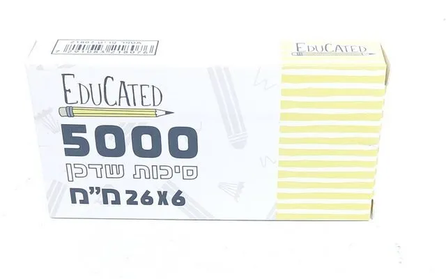 מארז 5000 סיכות שדכן איכותיות במידה 26/6 – לביצועים חזקים ואמינים