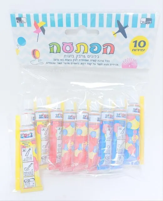 10 ערכות דבק בועות