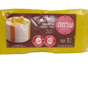 בצק סוכר 1 קילו צבע צהוב