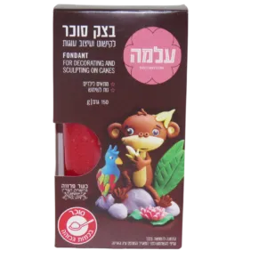 בצק סוכר 150 גר' צבע אדום