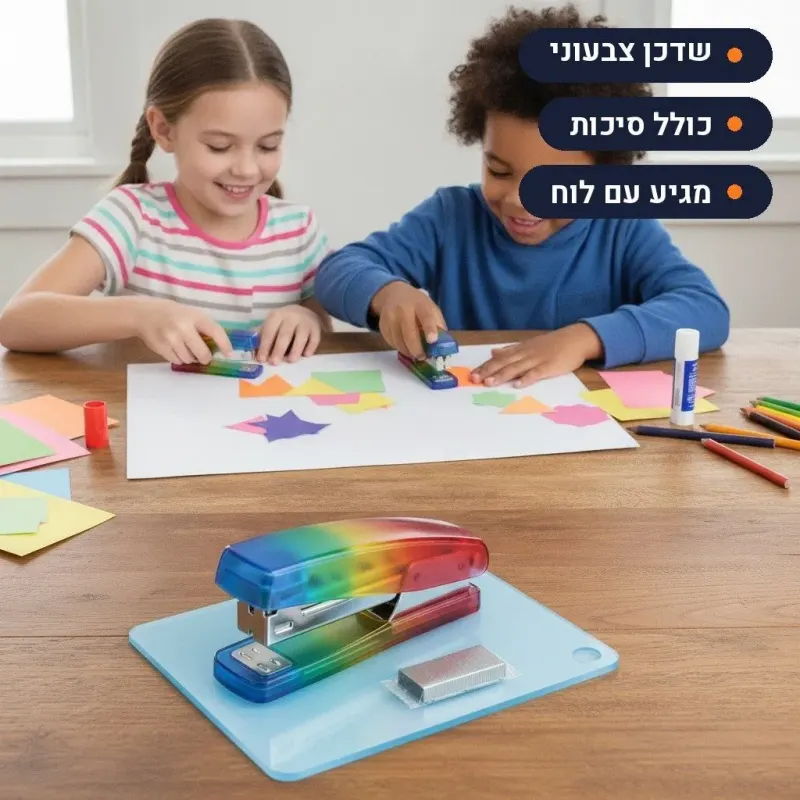 שדכן צבעוני לילדים עם סיכות ולוח | EDUCATED