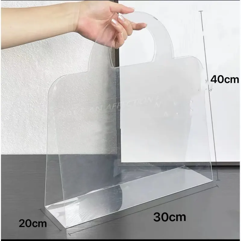 תיק PVC לפרחים 20×30×40