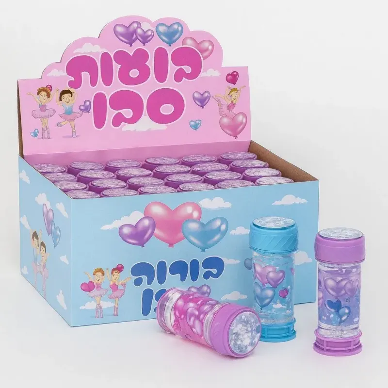 בועות סבון שקוף בלרינה