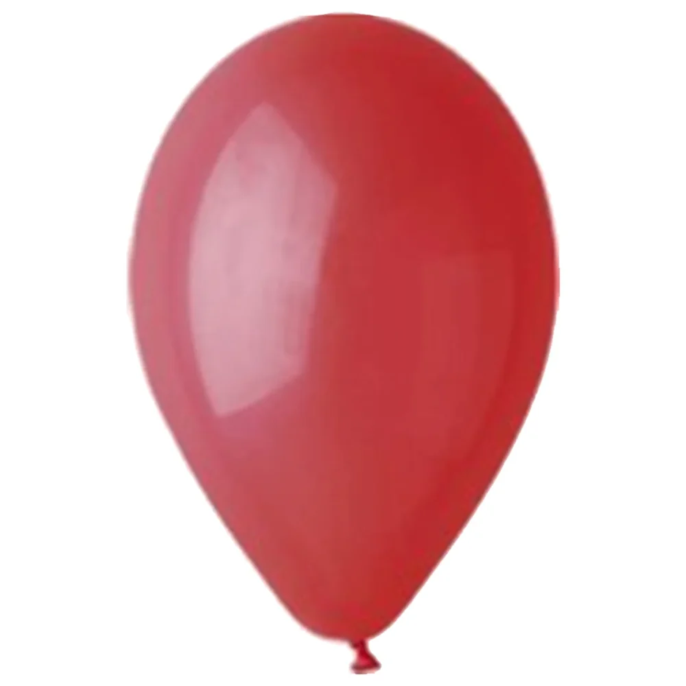 חבילת בלונים בצבע אדום בהיר פסטל