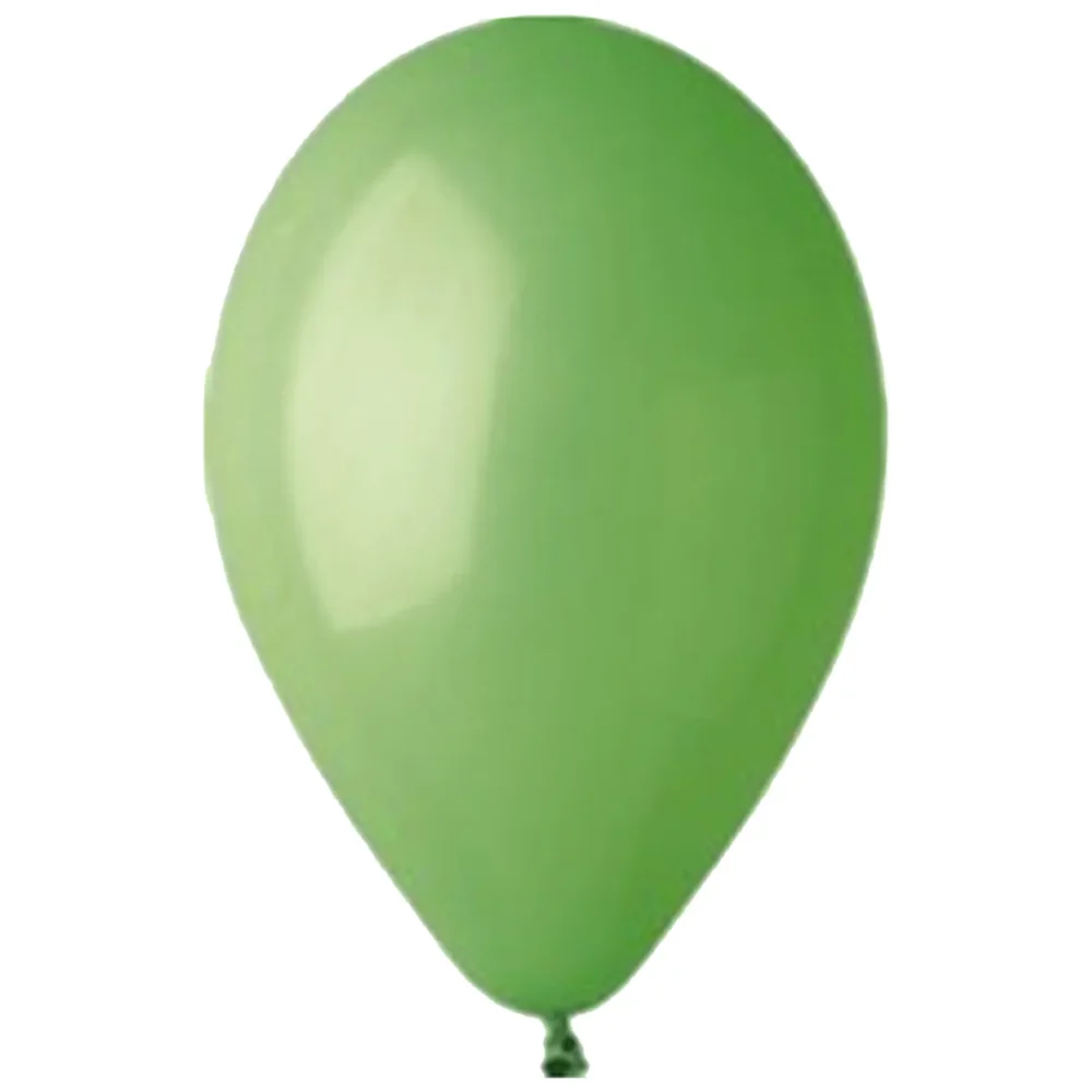 חבילת בלונים בצבע ירוק דשא פסטל