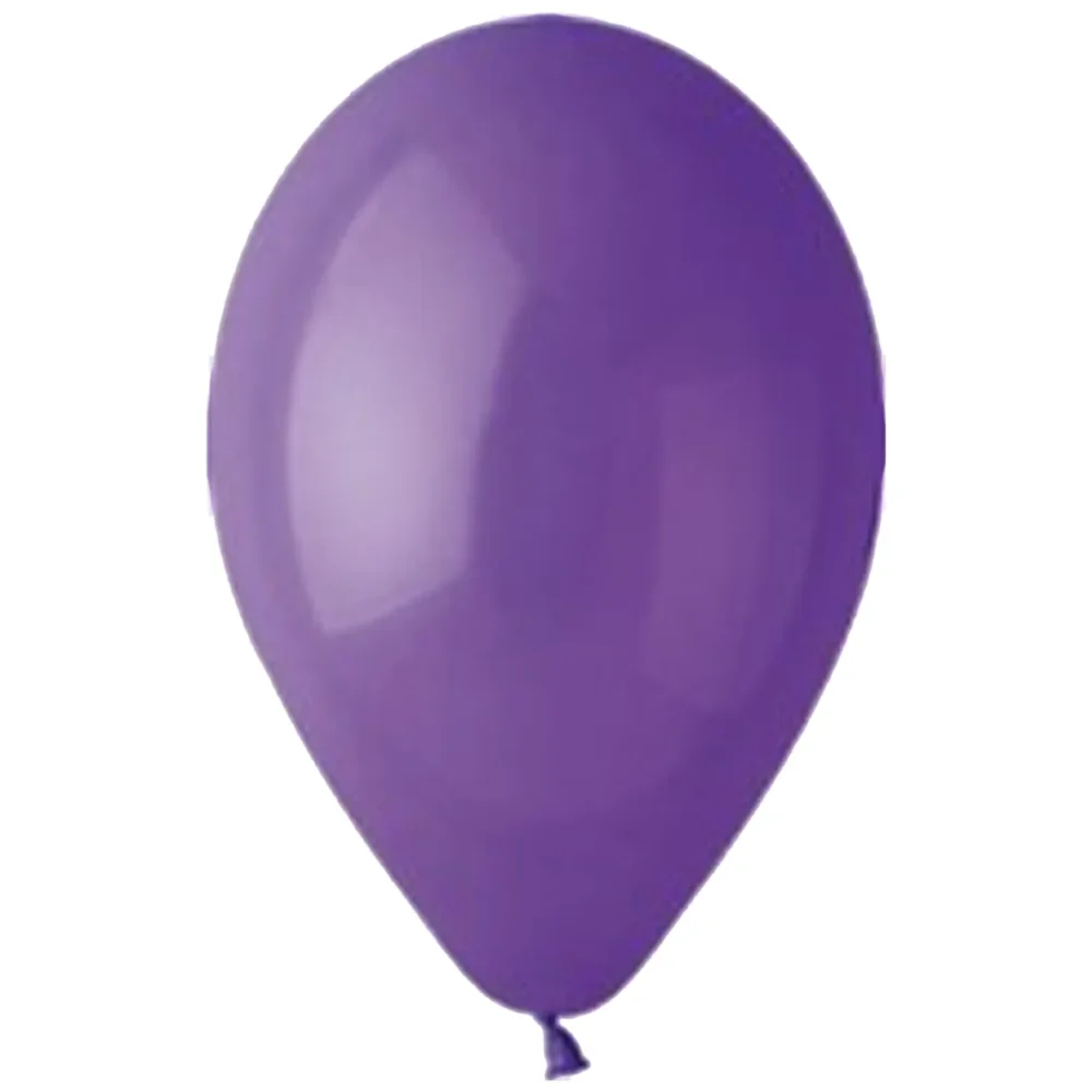 חבילת בלונים בצבע סגול פסטל כהה