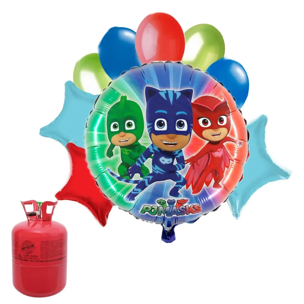 סט הליום ובלונים - כוח פי ג׳יי