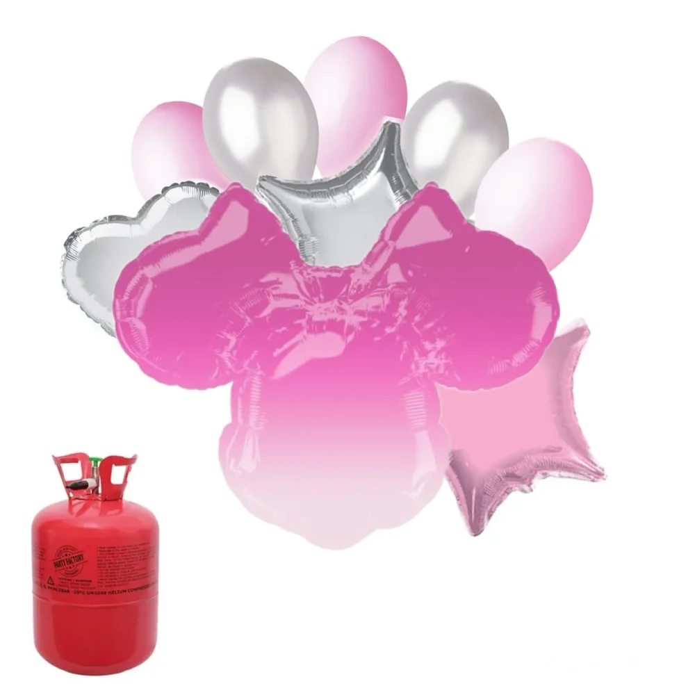 סט הליום ובלונים - מיני מאוס