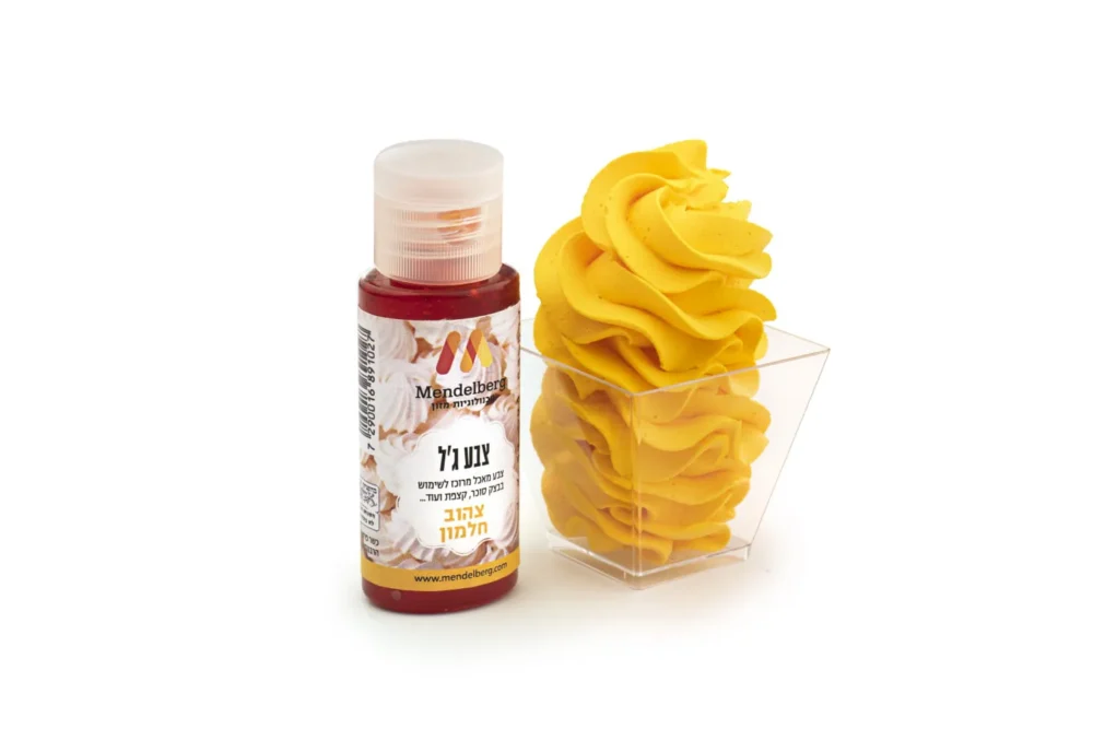 צבע מאכל ג'ל - צהוב חלמון