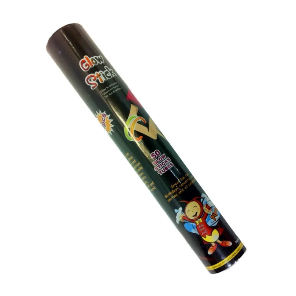 צמידי סטיקלייט זוהרים - 50 יח'