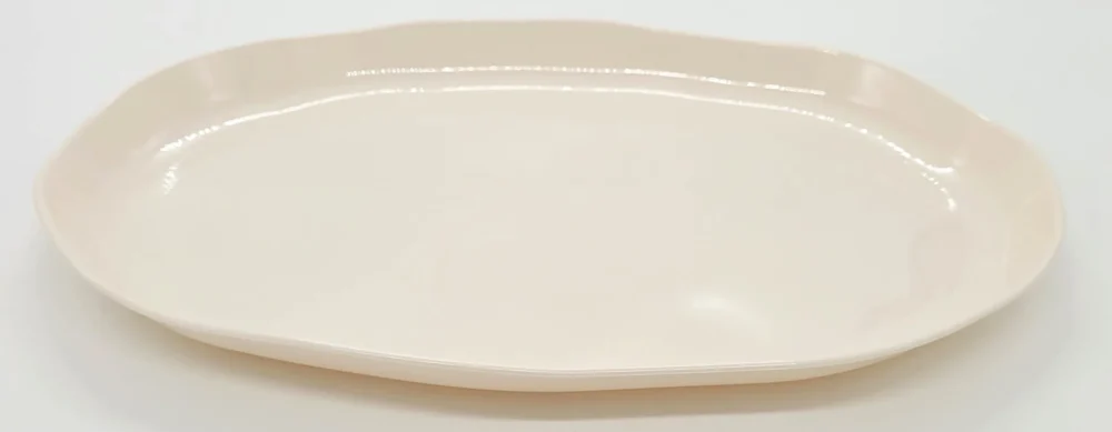 מגש SOHO אובלי קרם  - 30 ס"מ