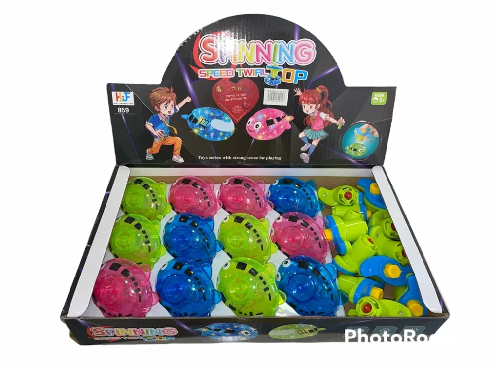 סביבון חללית אורות