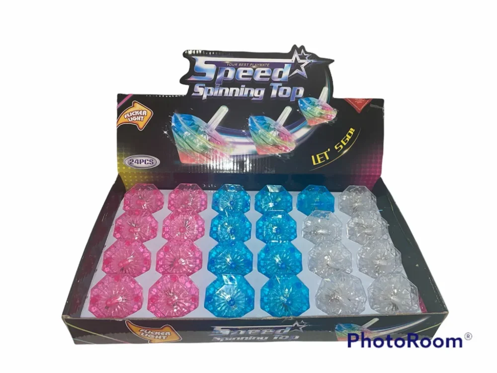 סביבון יהלום אורות