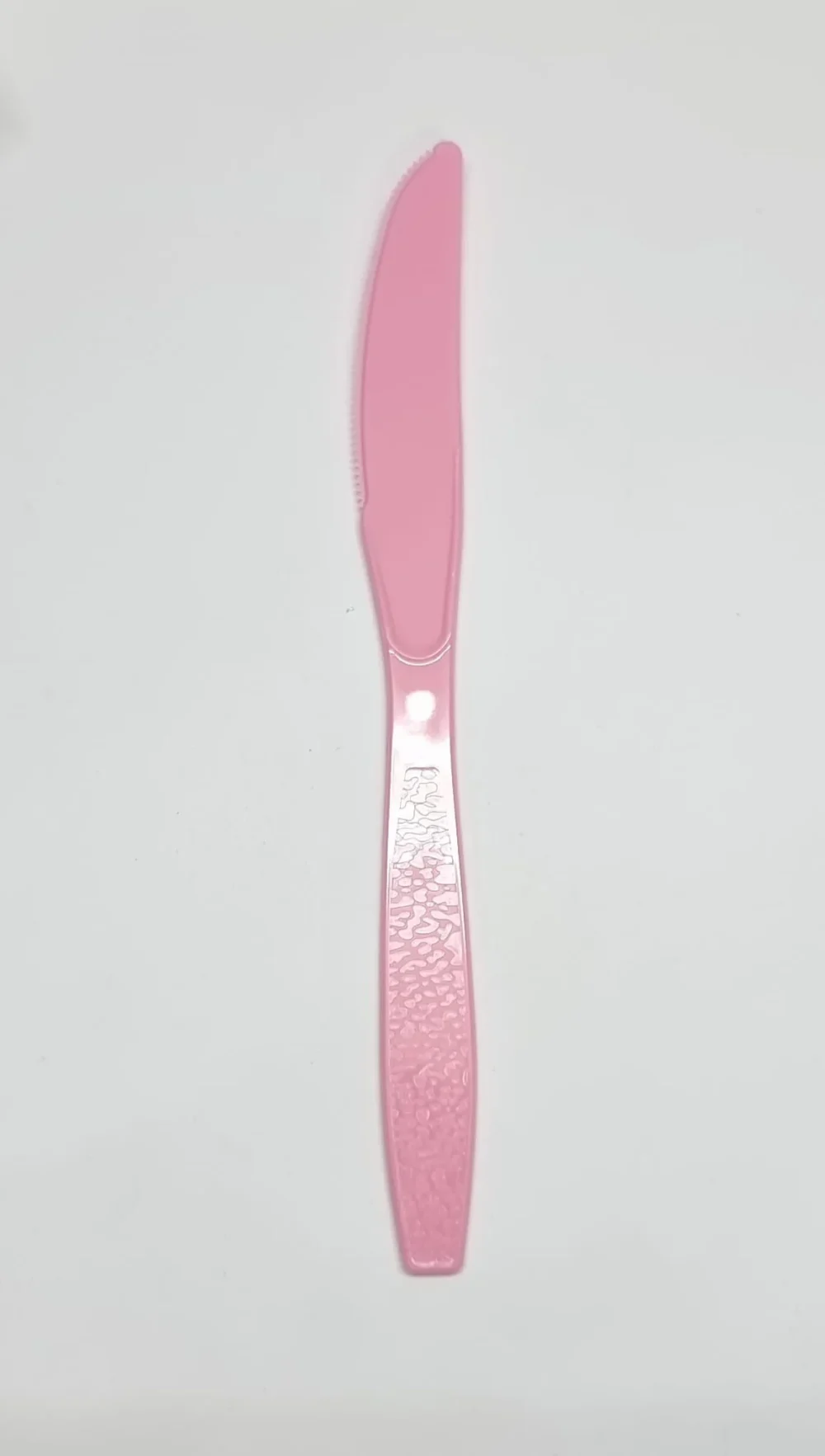 סכין חד פעמי קשיח - ורוד