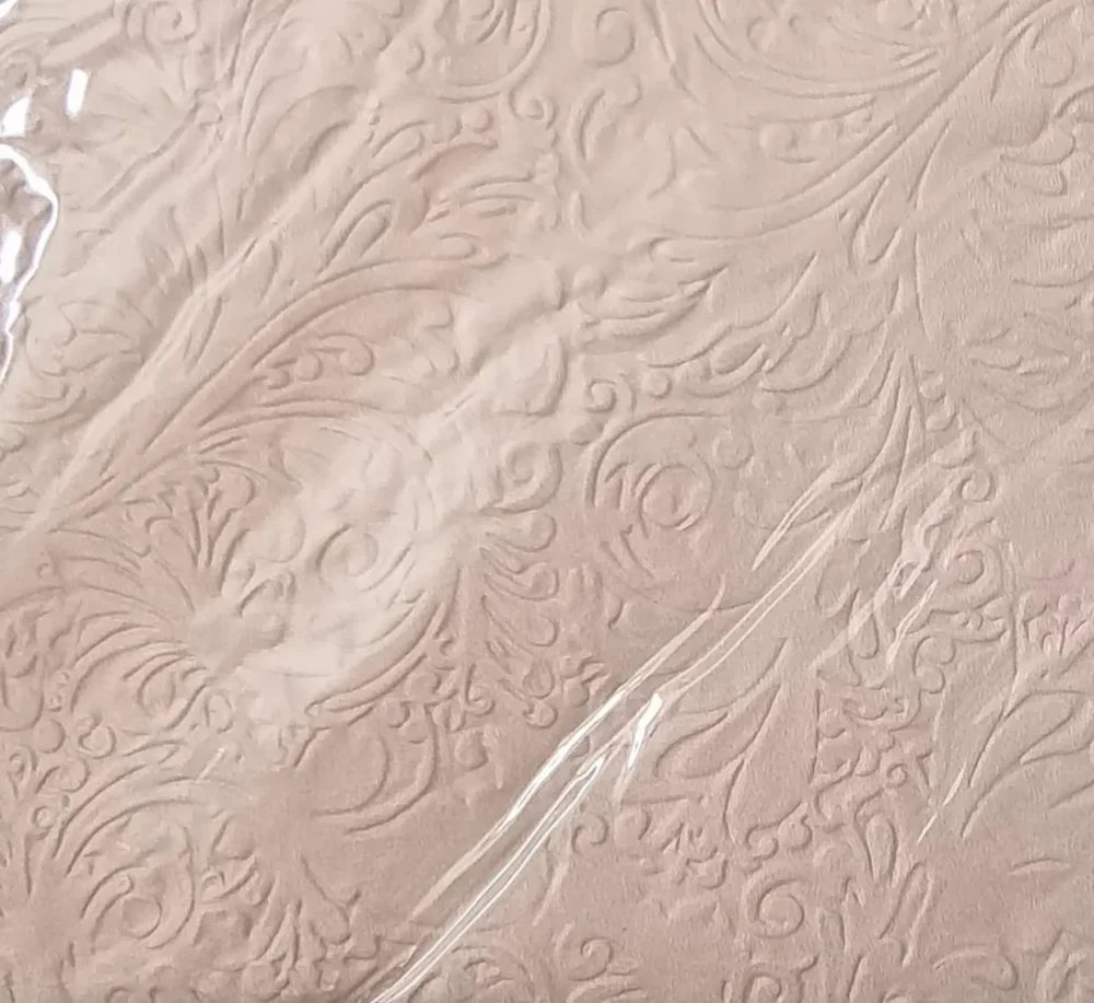 מפיות מוטבע עיטור ורוד